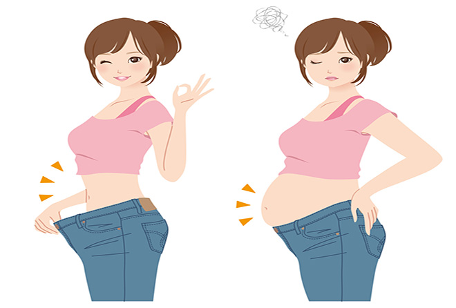 必見!ポッコリお腹を原因別にぺったんこにする方法