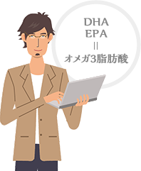 DHA/EPA=オメガ3脂肪酸